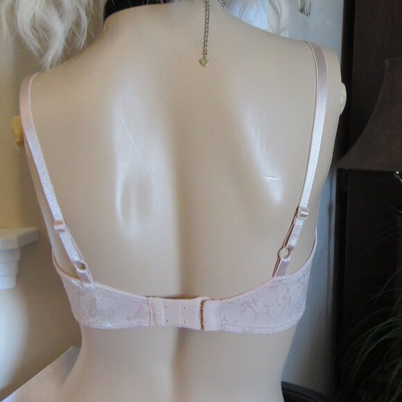 Beige Bra Lightly Padded Size 34 D - Picture 7 of 7